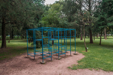 Obraz na płótnie Canvas Kids playground in a public park