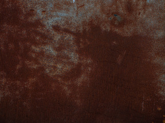 Abandoned old factory, rusty walls