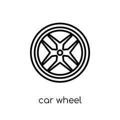 car wheel icon from collection.