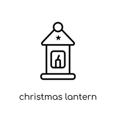 christmas lantern icon from Christmas collection.