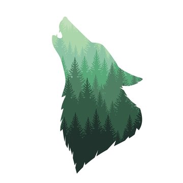 Профиль волка