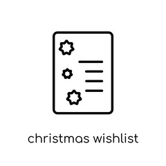 christmas wishlist icon from Christmas collection.