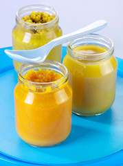 JARS OF BABY FOOD