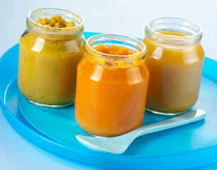 JARS OF BABY FOOD