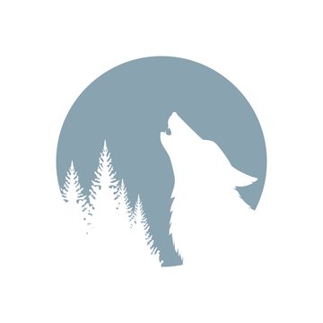 Голова волка