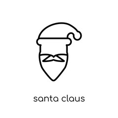Santa claus icon from Christmas collection.