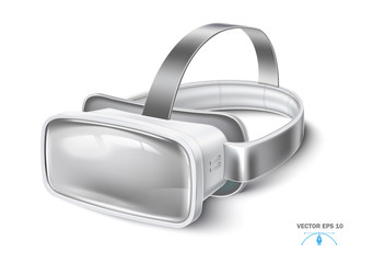 Vector virtual reality headset, VR mask mock up