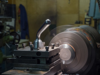 metalworking industry: finishing metal lathe, spinning, a hobby