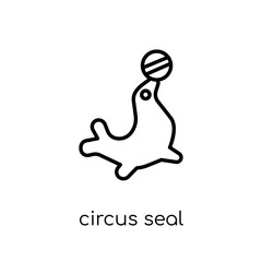 Circus Seal icon from Circus collection.
