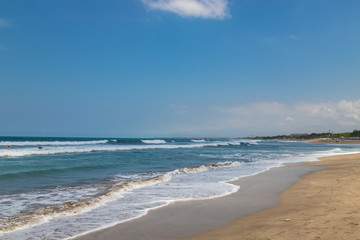 Kuta beach, Bali. Paradise place for surfing and relaxing.