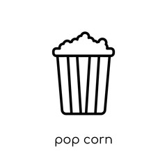 Pop corn icon from Circus collection.