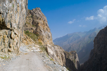Pamir Highway in Tajikistan