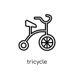 Tricycle icon from Circus collection.
