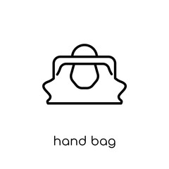Hand bag icon from collection.