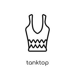 tanktop icon from Tanktop collection.