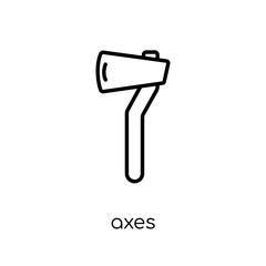 Axes icon from Camping collection.