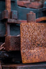 Alte Maschine Kettenschmiede 