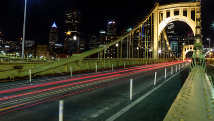 Pittsburgh Skyline at Night 