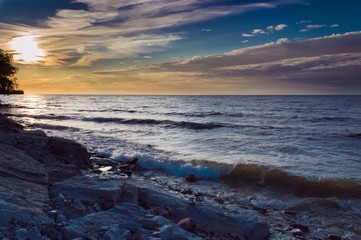Sunset on Lake Ontario