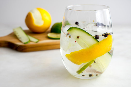 Spanish Gin Tonic Cocktail