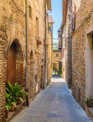 Fototapeta na wymiar Bettona, picturesque village in the Province of Perugia. Umbria, central Italy.