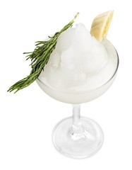 Icy Cocktail Isolated