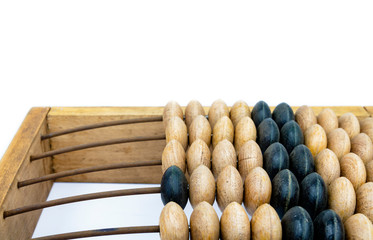 Wooden abacus