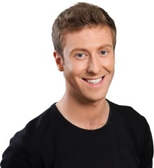 Obraz premium happy young man portrait