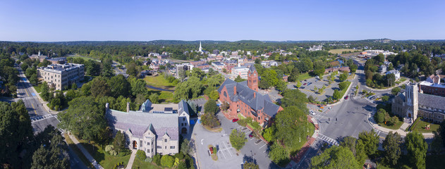 Winchester Town Hall and First Congregational Church at Winchester Center Historic District...