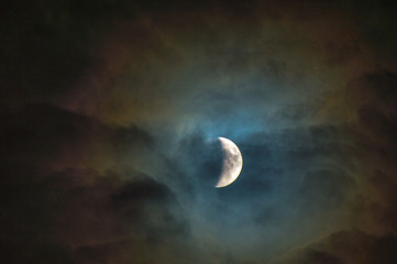 Naklejka na ściany i meble Lunar Eclipse