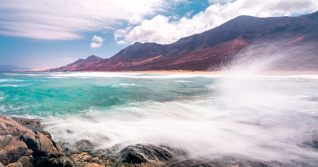 Naklejka premium Cofete Beach