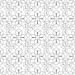 Geometrical seamless vector illustration.