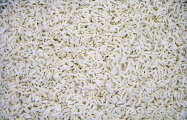 white rice background cooked