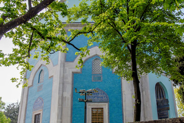 Bursa, Turkey, 01 May 2012: Tomb of Celebi Sultan Mehmet © Kayihan