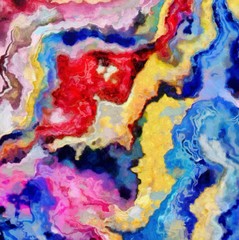 Large size grunge art texture. Stock artwork. Background pattern with textured brush strokes on canvas. Abstract oil painting.