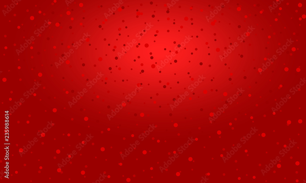 Aufkleber glitter texture with dots on red background. vector graphic pattern.