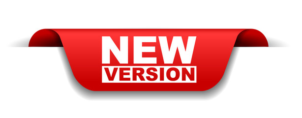 red vector banner new version