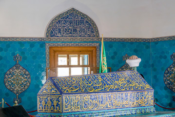 Bursa, Turkey, 01 May 2012: Tomb of Celebi Sultan Mehmet © Kayihan