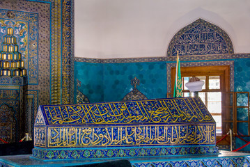 Bursa, Turkey, 01 May 2012: Tomb of Celebi Sultan Mehmet © Kayihan