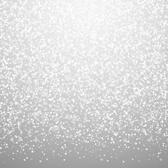 Magic stars Christmas background. Subtle flying sn