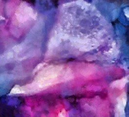 Creative abstract painting background in oil. Textured brush strokes of paint. Colorful design pattern. Artistic drawing grunge texture. Watercolor mixed fine art template for decoration. Vintage. 