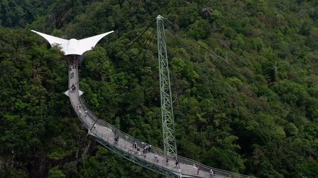 Skybridge beautiful landscape