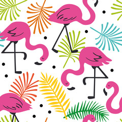 Seamless vector summer pattern