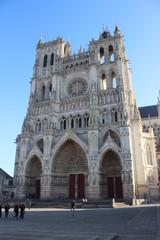 Fototapeta na wymiar Cattedrale di Amiens