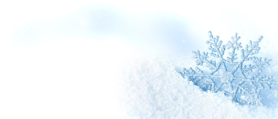 Schneeflocken - Weihnachtsmotiv