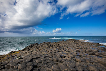 The Giant's Causeway in Northern Ireland