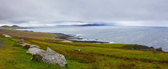 View from the Wild Atlantic Way in Ireland