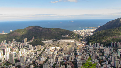 Obraz premium Rio de Janeiro view of the Pão de Açúcar