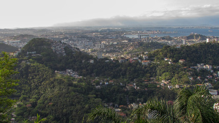 Fototapeta na wymiar Rio de Janeiro view of the Pão de Açúcar