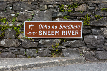 Sneem River in the Republic of Ireland